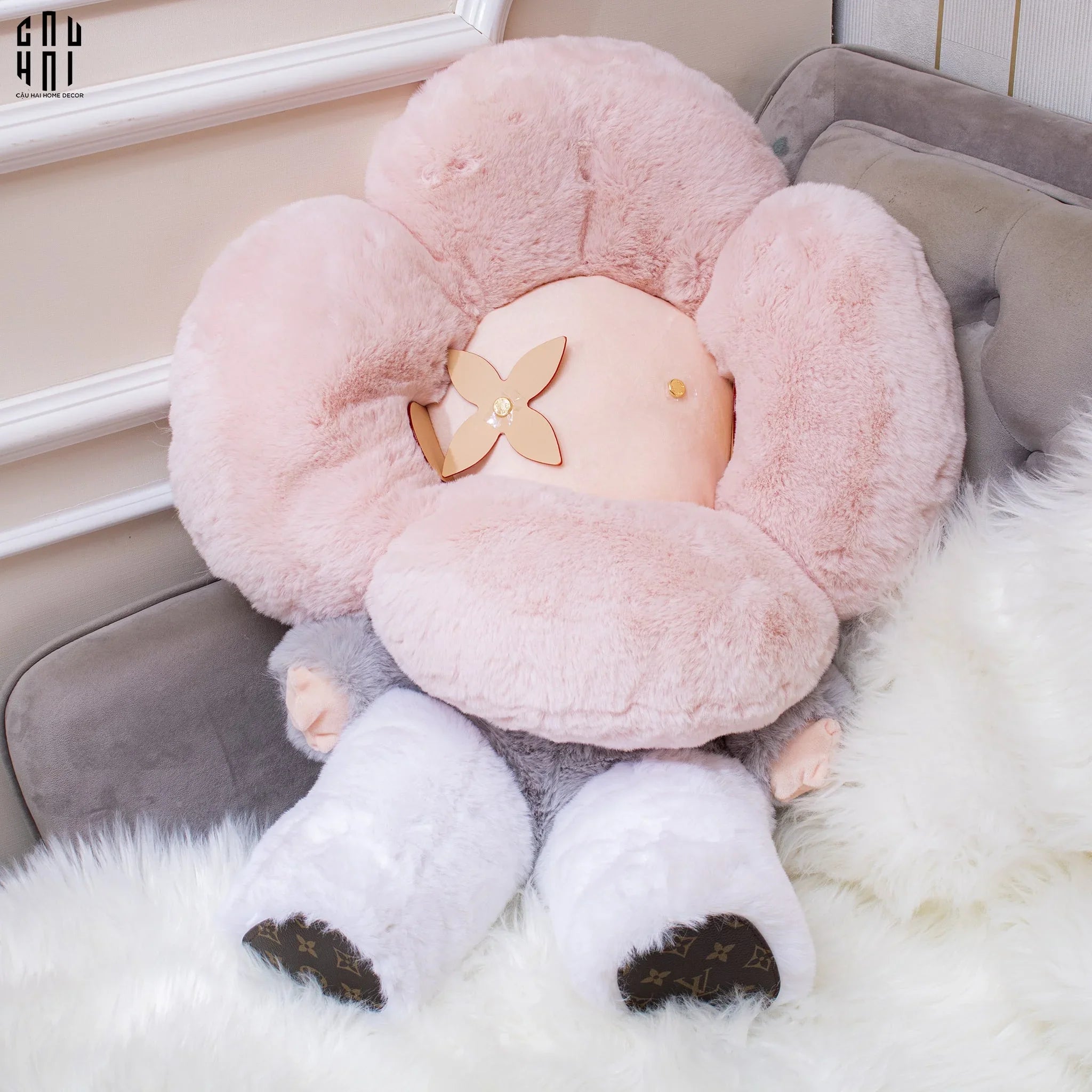 GẤU NHỒI BÔNG VIVIENNE BY LOUIS.V SIZE 72-CẬU HAI HOME DECOR