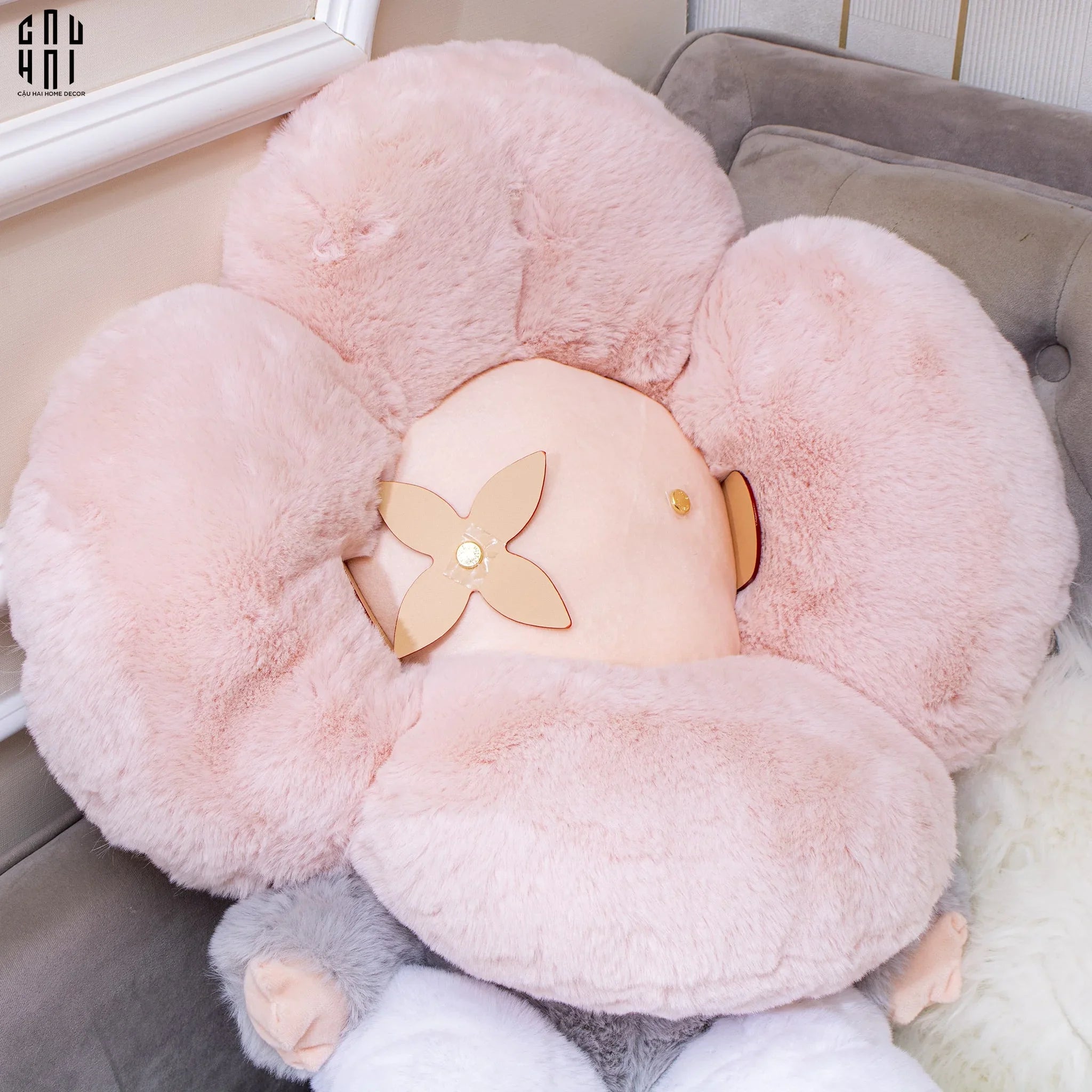 GẤU NHỒI BÔNG VIVIENNE BY LOUIS.V SIZE 72-CẬU HAI HOME DECOR