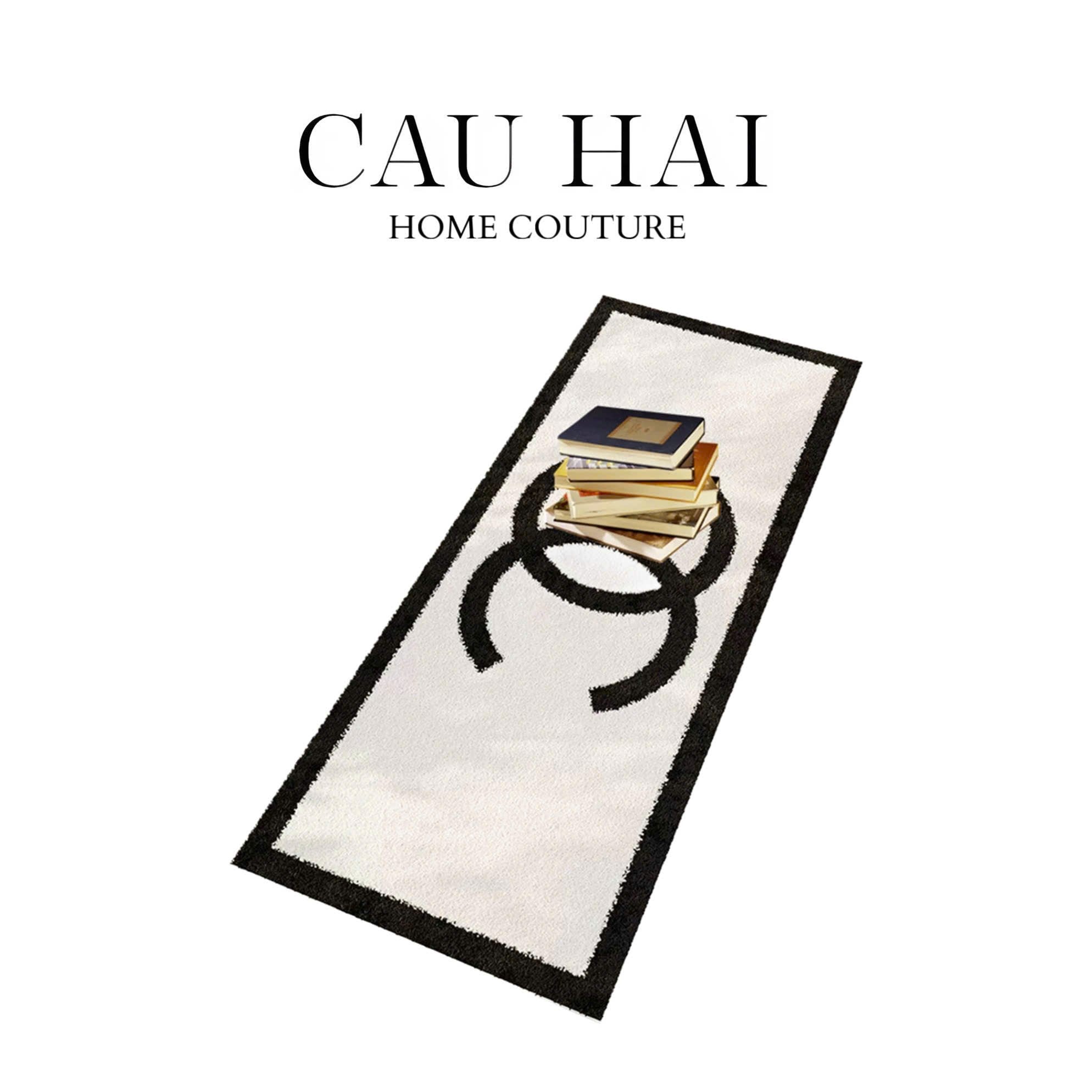 THẢM BED LÔNG DỆT 80X200 - SIGNATURE COCO - WHITE