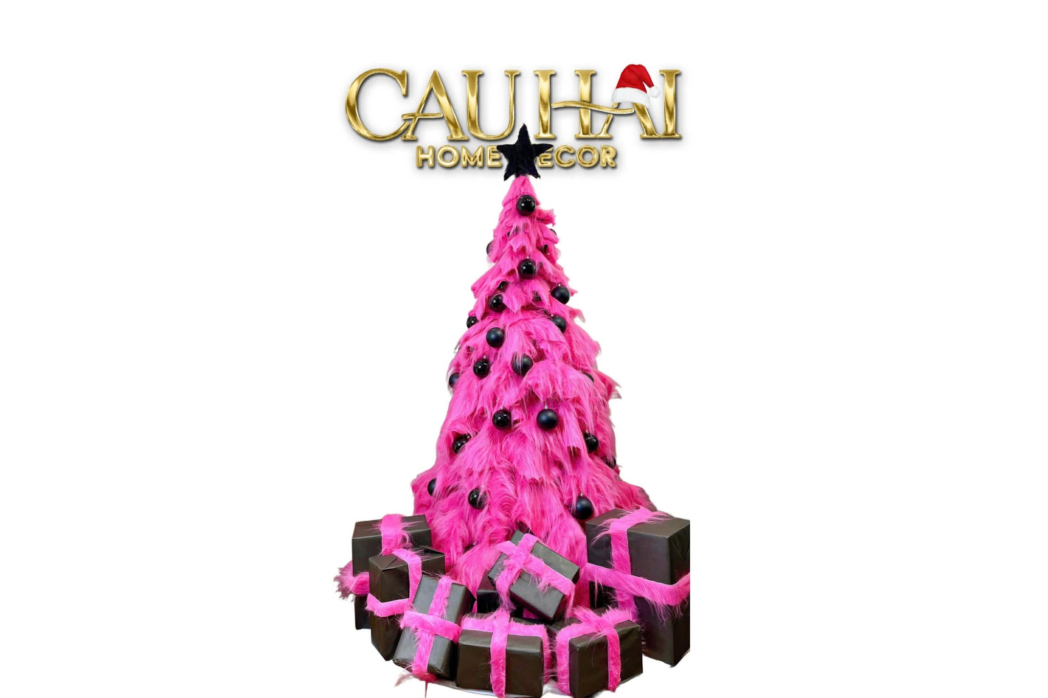 FÊTES COUTURE -   CÂY THÔNG GIÁNG SINH "ARBRE DE NOËL FUCHSIA COUTURE" CHRISTMAS TREE