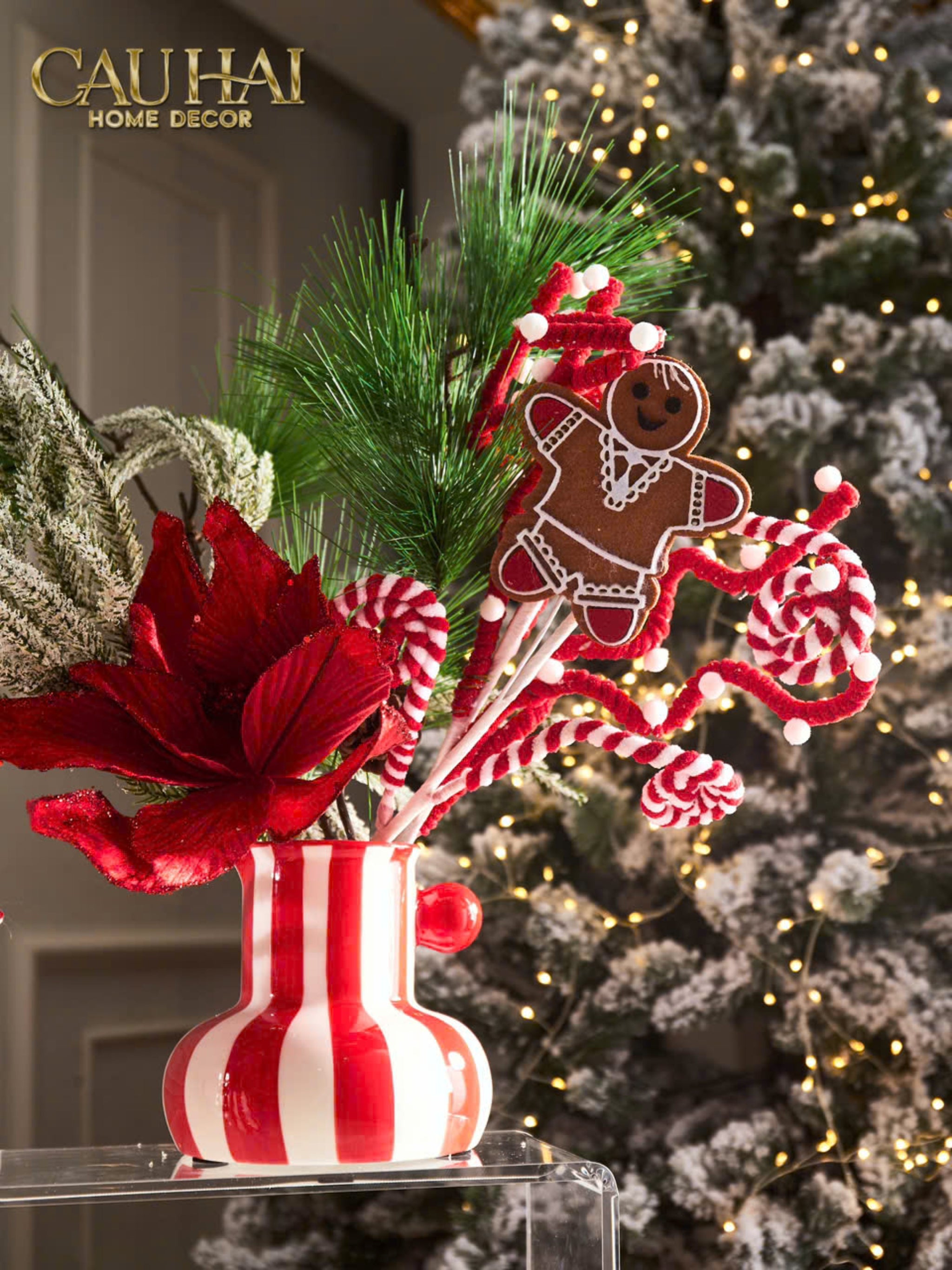 FÊTES COUTURE -  BÌNH HOA PETIT CHERRY CLOWNY H13