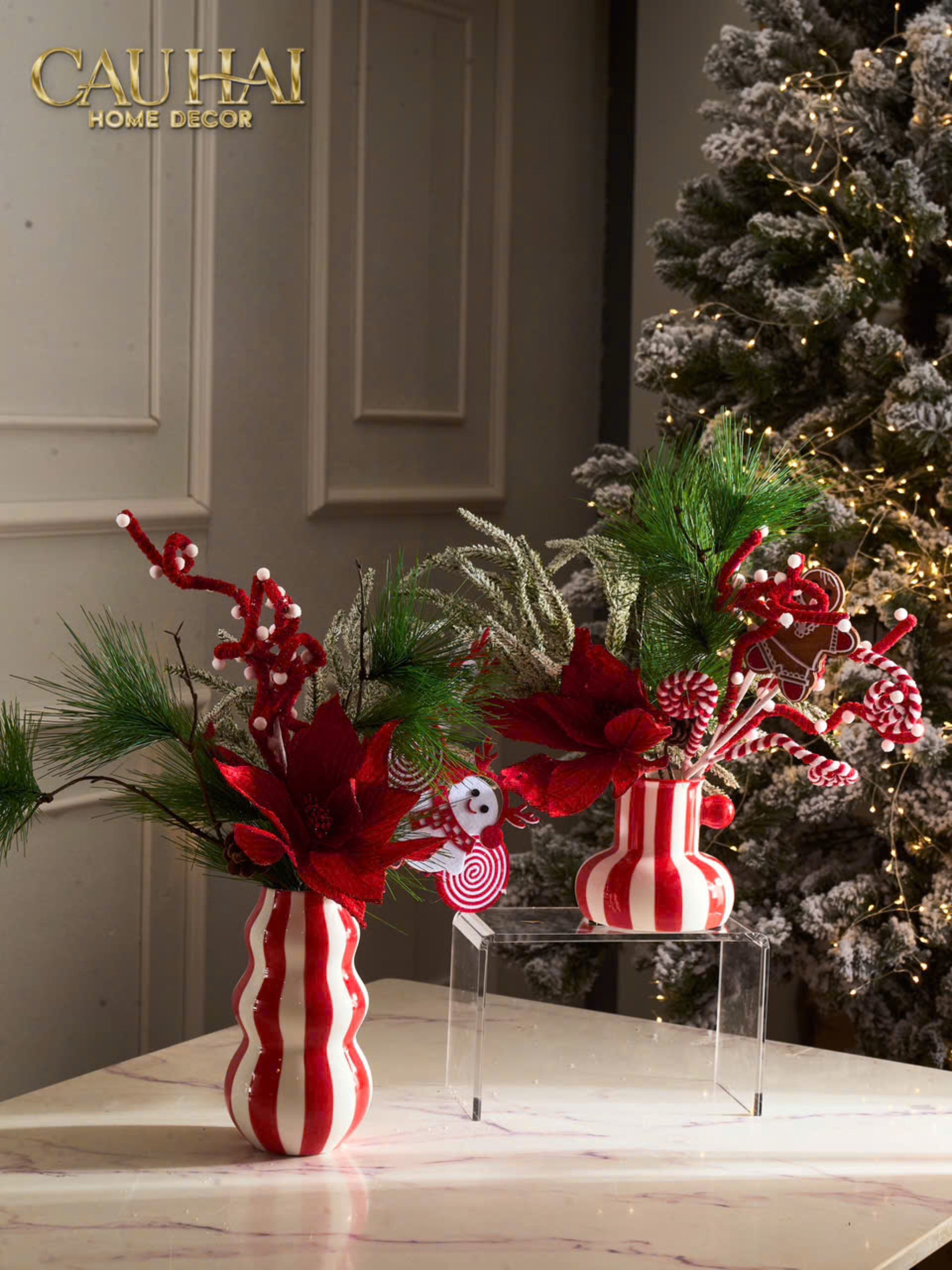 Fêtes Couture - Bình Hoa Petit Cherry Clowny H13-CẬU HAI HOME DECOR