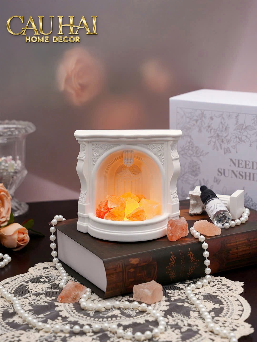 HOME FRAGRANCE - GIFT SET ĐÈN TINH DẦU ARTERMIS ÉTERNAL FLAME - CẬU HAI HOME DECOR