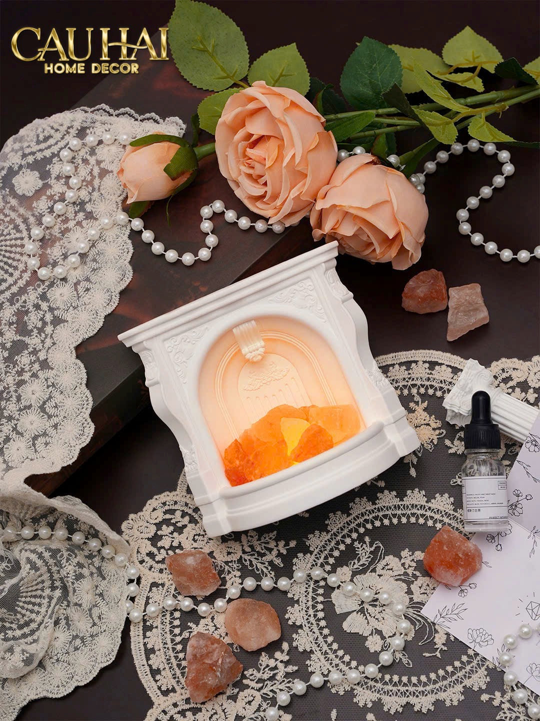 HOME FRAGRANCE - GIFT SET ĐÈN TINH DẦU ARTERMIS ÉTERNAL FLAME - CẬU HAI HOME DECOR