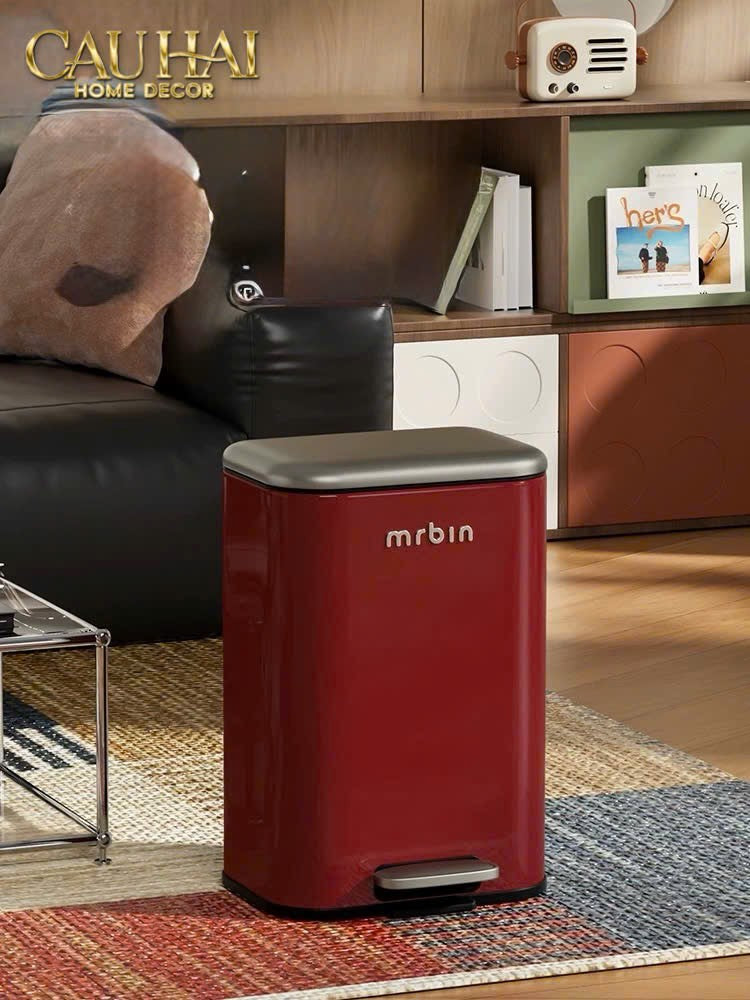 THÙNG RÁC MRBIN CRIMSON PEDAL 20L