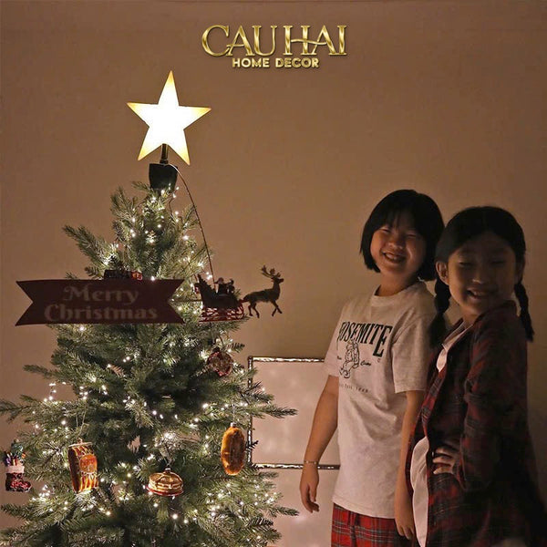 FÊTES COUTURE - SET NGÔI SAO TUẦN LỘC SANTA CHRISTMAS TREE -  NORTH STAR EXPRESS