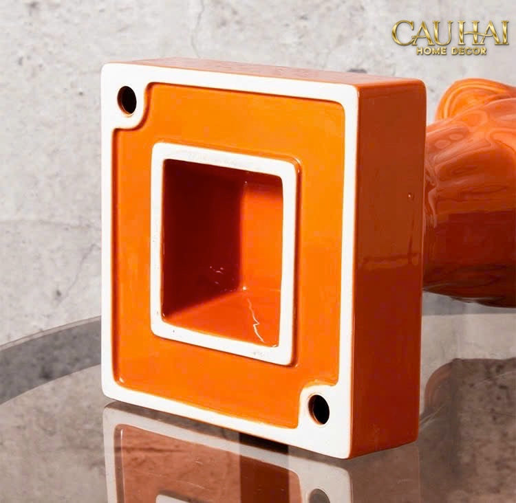 Home Couture - Tượng Ngựa Bình Hoa Tête De Cheval Savoir Atélier Vessel H49-CẬU HAI HOME DECOR