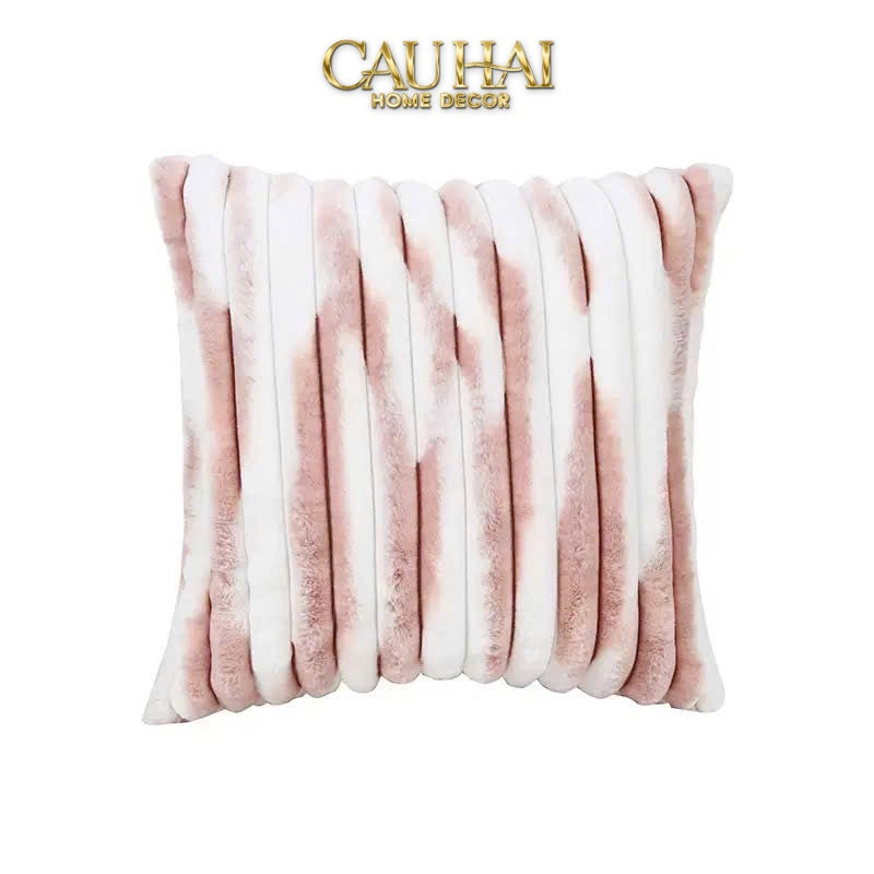 Fêtes Couture - Vỏ Gối Lông Atélier Lux Fur Lapin Spéciale Collection-CẬU HAI HOME DECOR