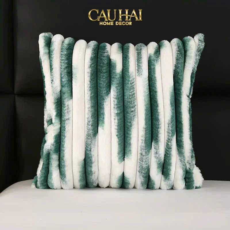 Fêtes Couture - Vỏ Gối Lông Atélier Lux Fur Lapin Spéciale Collection-CẬU HAI HOME DECOR