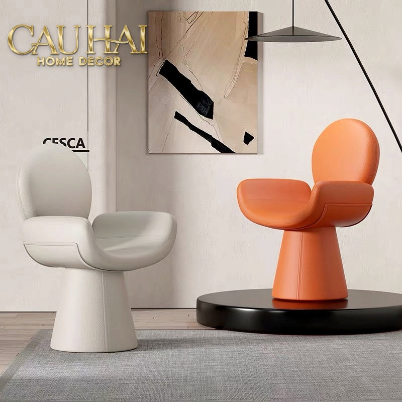 Ghế Tựa Da Cao Cấp - Halo Atelier Ivory-NỘI THẤT-CẬU HAI HOME DECOR