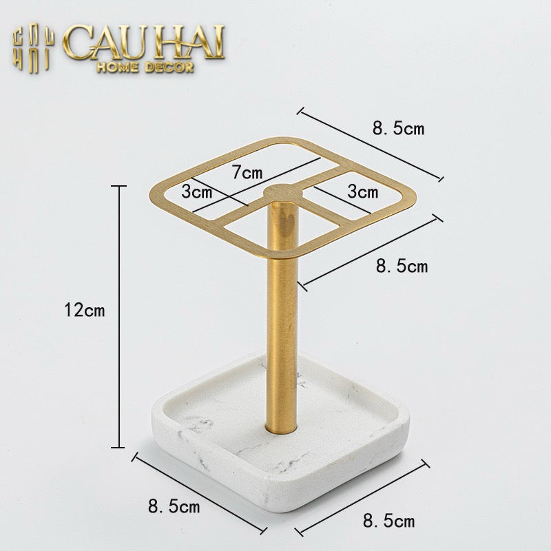 GIÁ ĐỂ BÀN CHẢI ELEGANT BATHROOM STAND