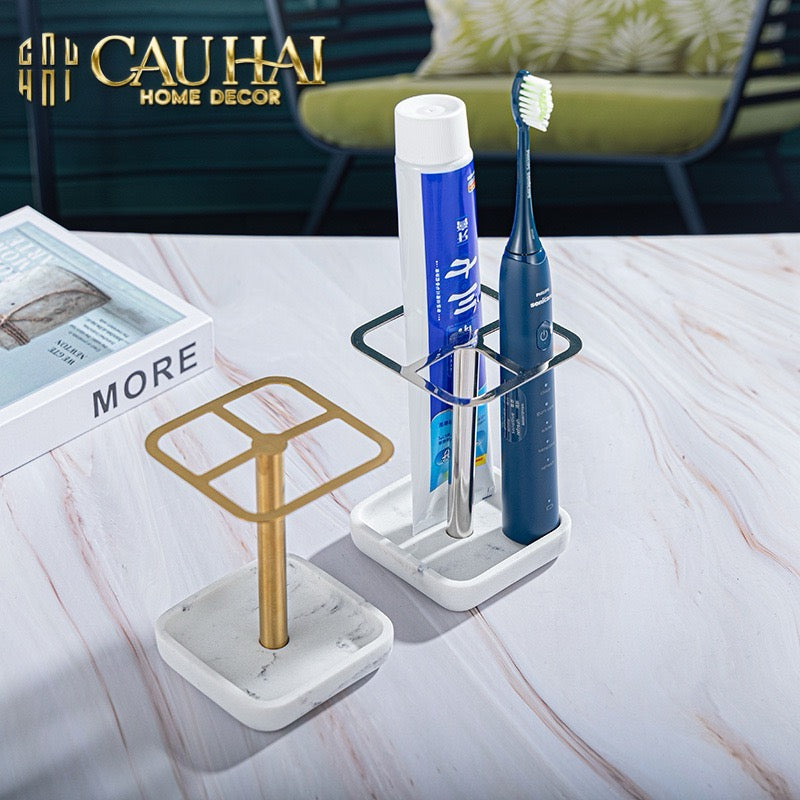 GIÁ ĐỂ BÀN CHẢI ELEGANT BATHROOM STAND