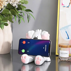 Giá Đỡ Điện Thoại White Dog Pooch-PHỤ KIỆN CÔNG NGHỆ-CẬU HAI HOME DECOR