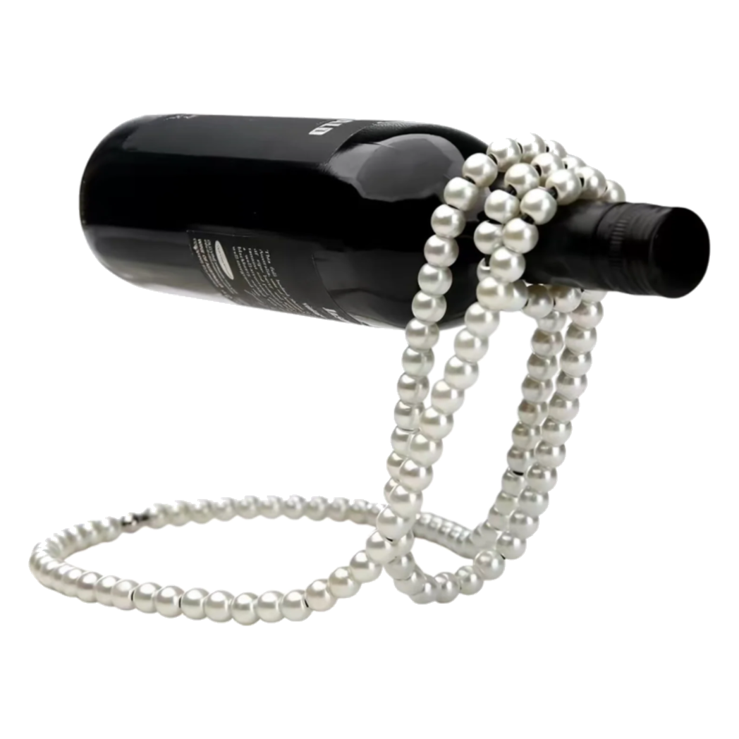 Giá Rượu Ngọc Trai Pearl Cascade Blanc-GIÁ ĐỠ CHAI RƯỢU-CẬU HAI HOME DECOR