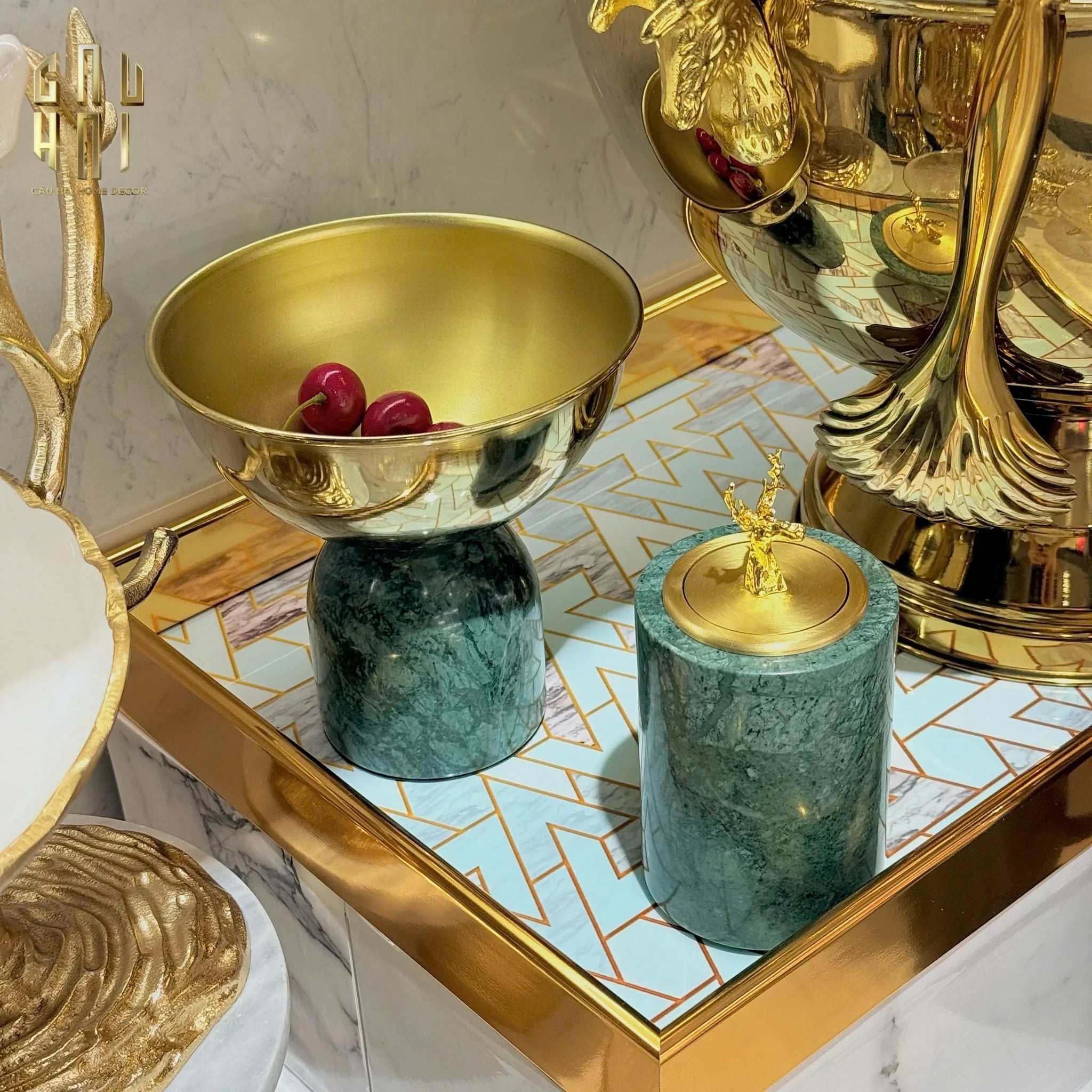 GILDED FRUIT BOWL DOS À DOS SS25 GLOSSY