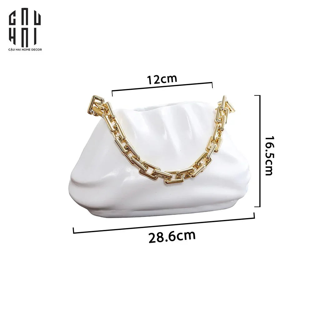 GIỎ CẮM HOA COMPOSITE GOLDEN CHAIN SS25