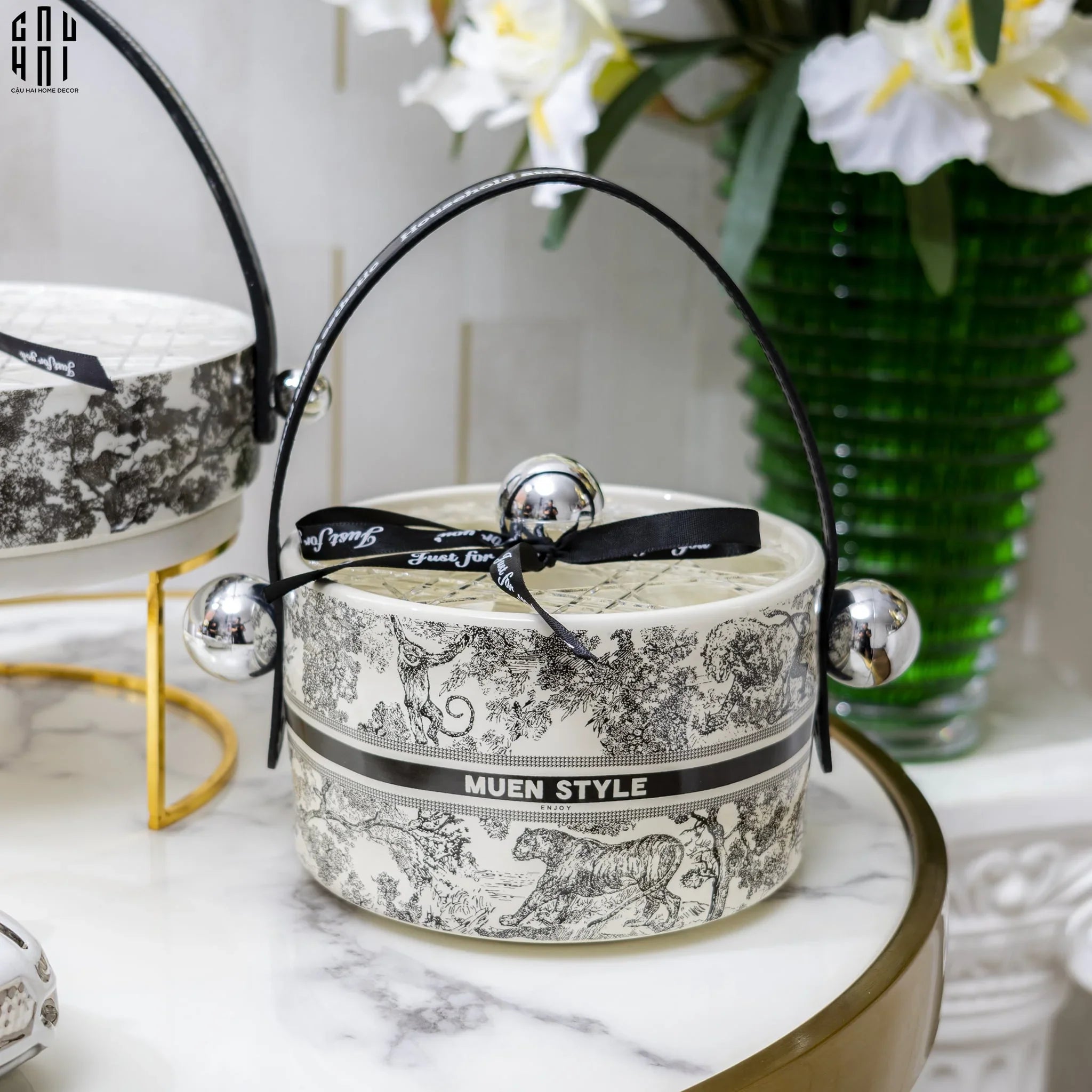 GIỎ ĐỰNG KẸO CHRISTINE