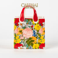 Giỏ Hoa Gốm Sứ Ceramic Floral-KHAY TRANG TRÍ-CẬU HAI HOME DECOR