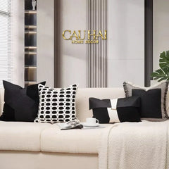 Gối Da Tweed Lux Leather Savoir Ensemble 30X50-VỎ GỐI-CẬU HAI HOME DECOR