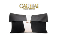 Gối Da Tweed Lux Leather Savoir Ensemble 30X50-VỎ GỐI-CẬU HAI HOME DECOR