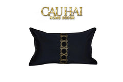 Gối Lụa Midnight Orbit Charm 30X50-VỎ GỐI-CẬU HAI HOME DECOR