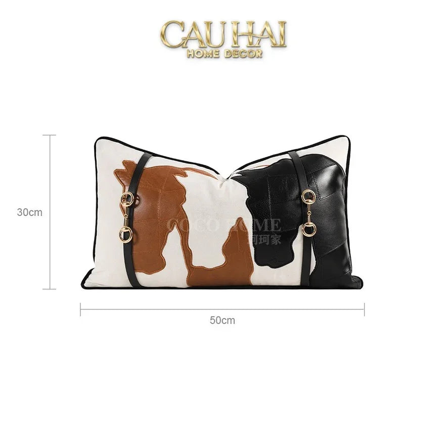 goi-nhung-leather-equestre-patchwork-harness-30x50-vo-goi-cau-hai-home-decor-3 - CẬU HAI HOME DECOR