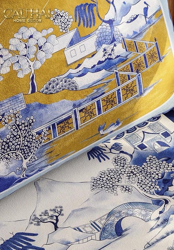 tet-couture-goi-nhung-quat-indigo-emperor-fan-indochine-art-cushion-vo-goi-cau-hai-home-decor-9 - CẬU HAI HOME DECOR