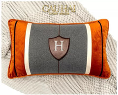 Gối Nhung Terra Heritage H Crest 30X50-VỎ GỐI-CẬU HAI HOME DECOR