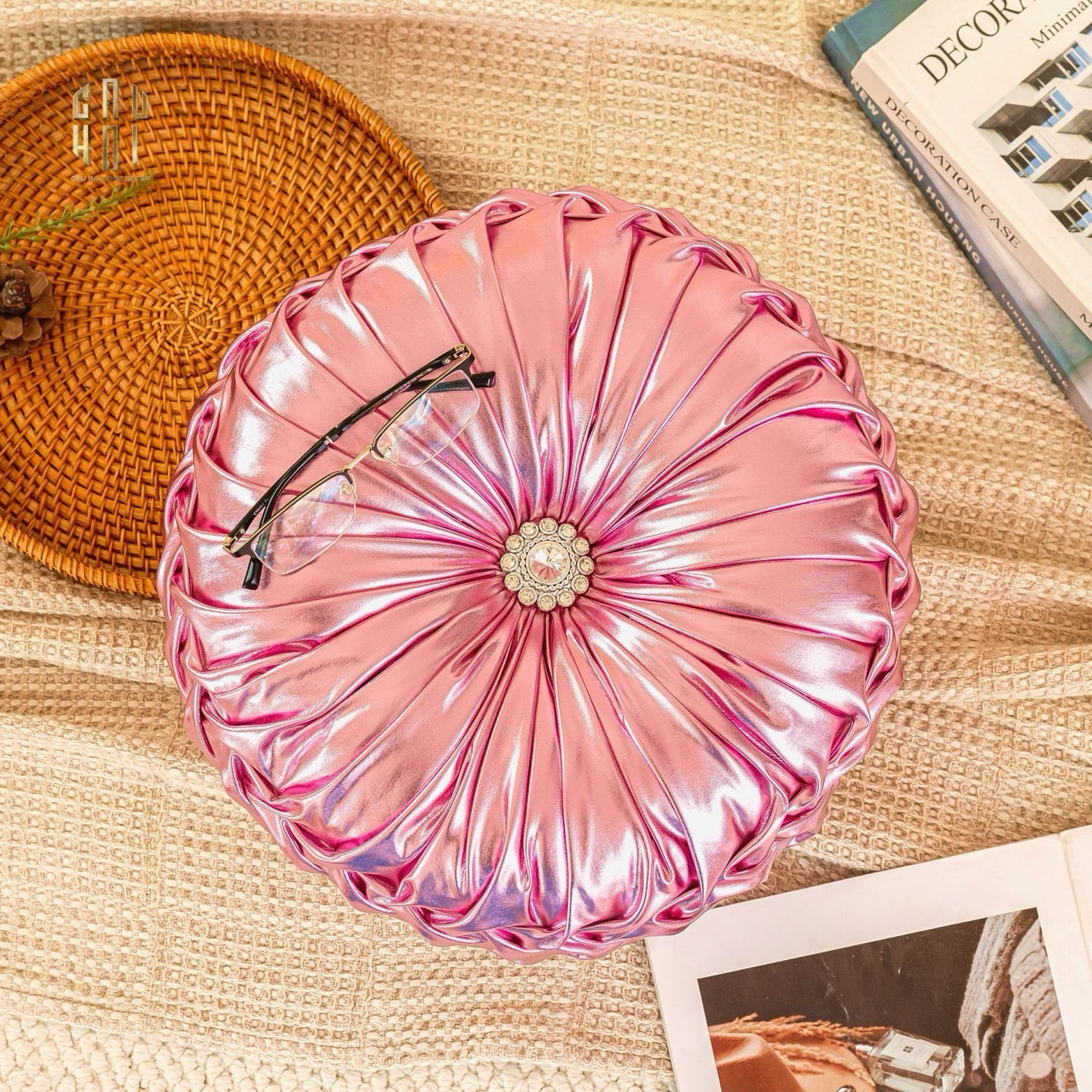 GỐI DA BÓNG STUNNING KELLY - ROSE 45-CẬU HAI HOME DECOR
