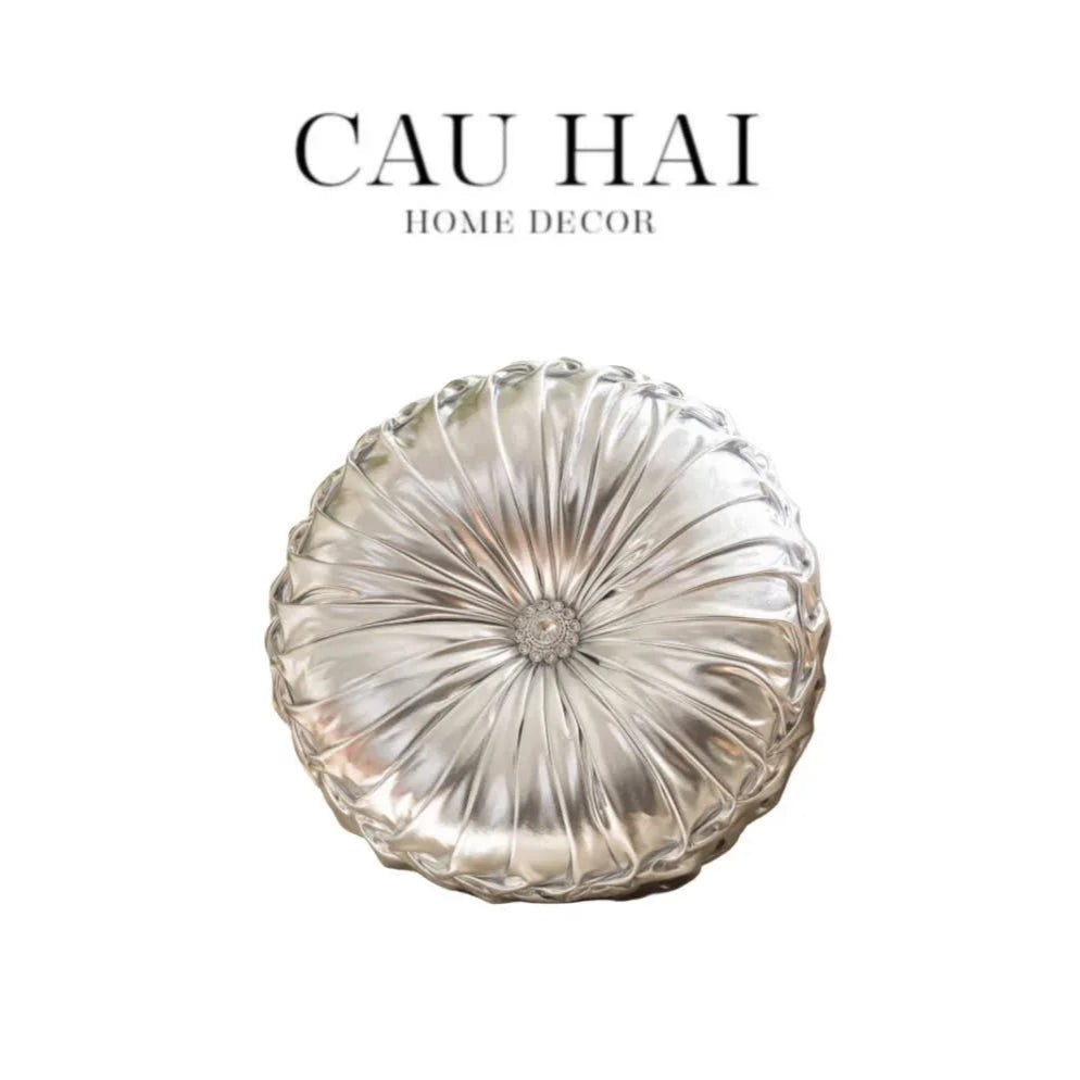 Gối Stunning Kelly - Silver-CẬU HAI HOME DECOR