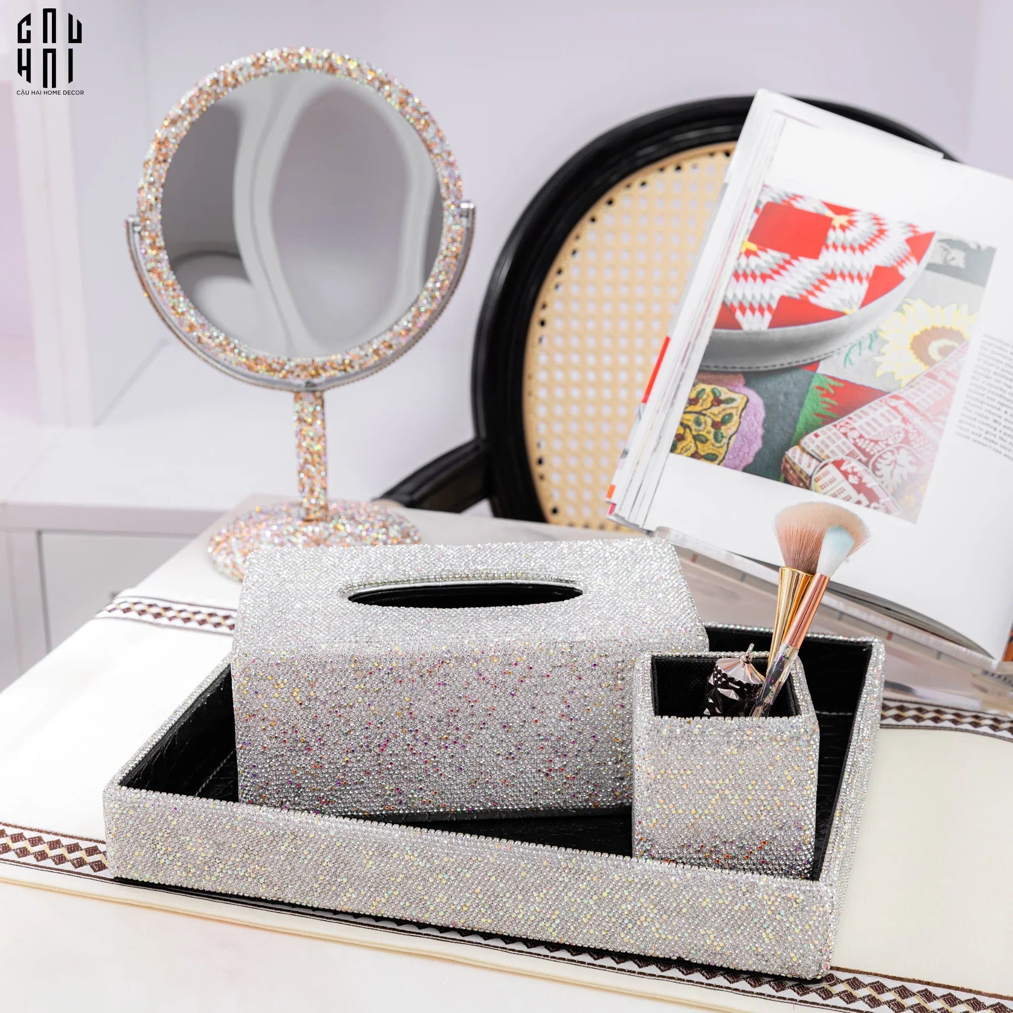 GƯƠNG TRANG ĐIỂM BLING BLING - TOPAZ