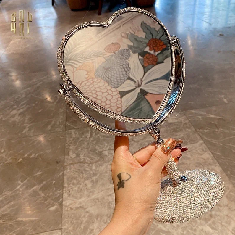 GƯƠNG TRANG ĐIỂM d’AMOUR LOVE BLING BLING