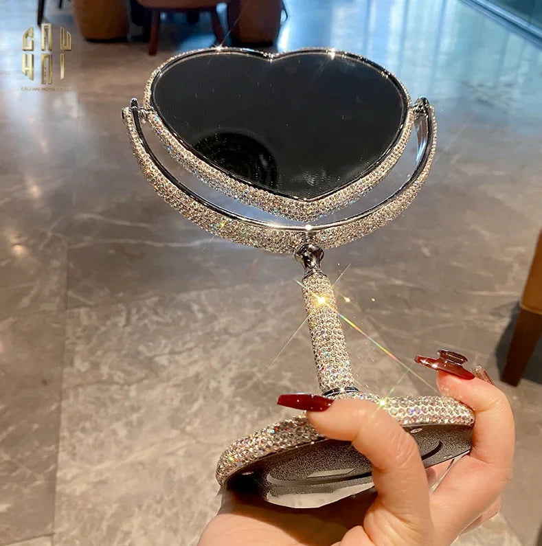 GƯƠNG TRANG ĐIỂM d’AMOUR LOVE BLING BLING