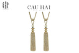 Haute Folie - Cột Màn Đôi Lantern D'Or Tassel Curtain Tieback - 91Cm-RÈM & MÀN CHE-CẬU HAI HOME DECOR