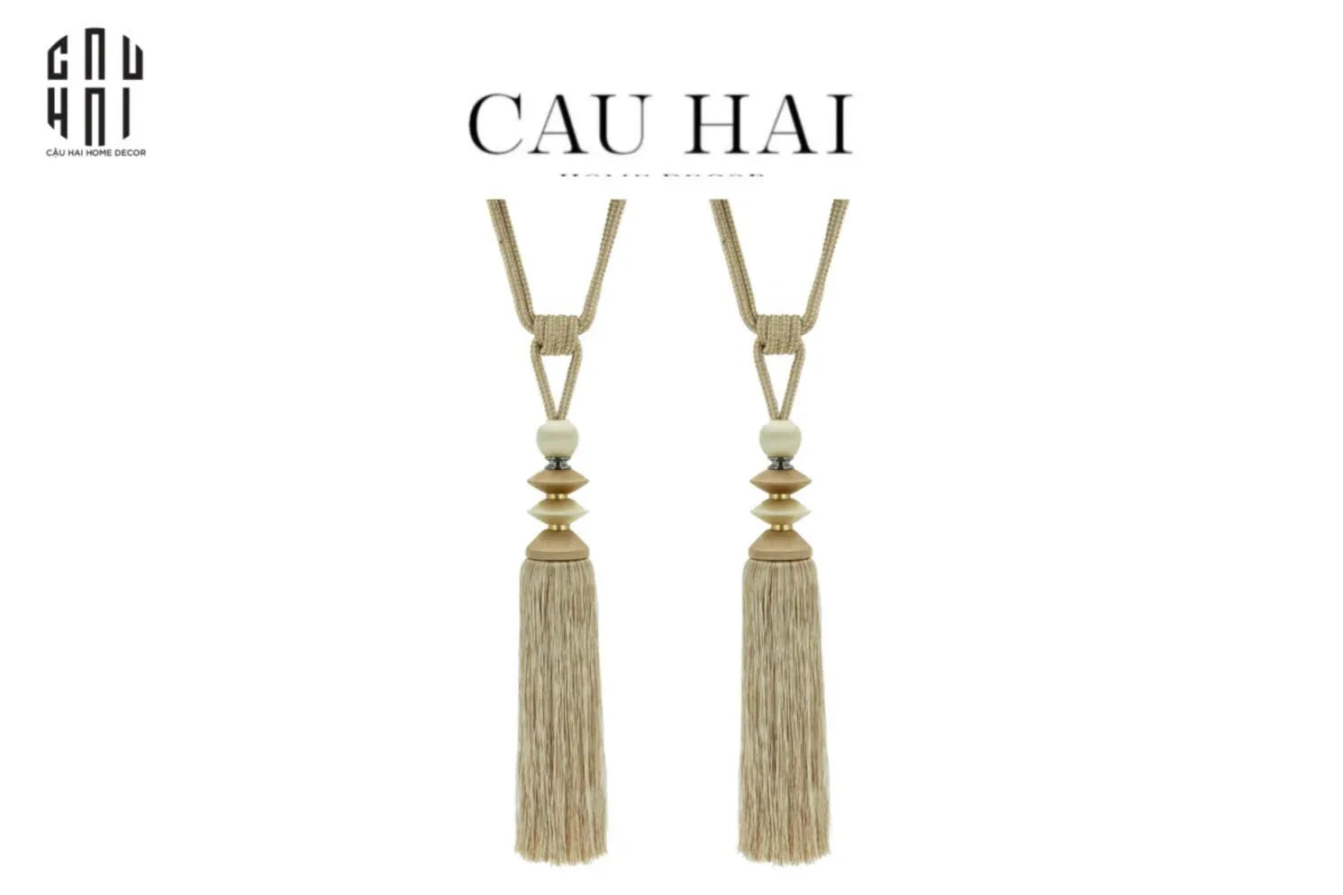 HAUTE FOLIE - CỘT MÀN ĐÔI LANTERN DORÉE HK EDITION - 91CM