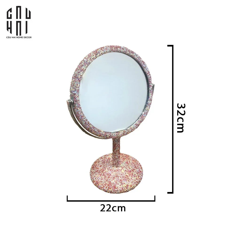 Haute Folie - Gương Trang Điểm Bling Bling - Ruby-CẬU HAI HOME DECOR