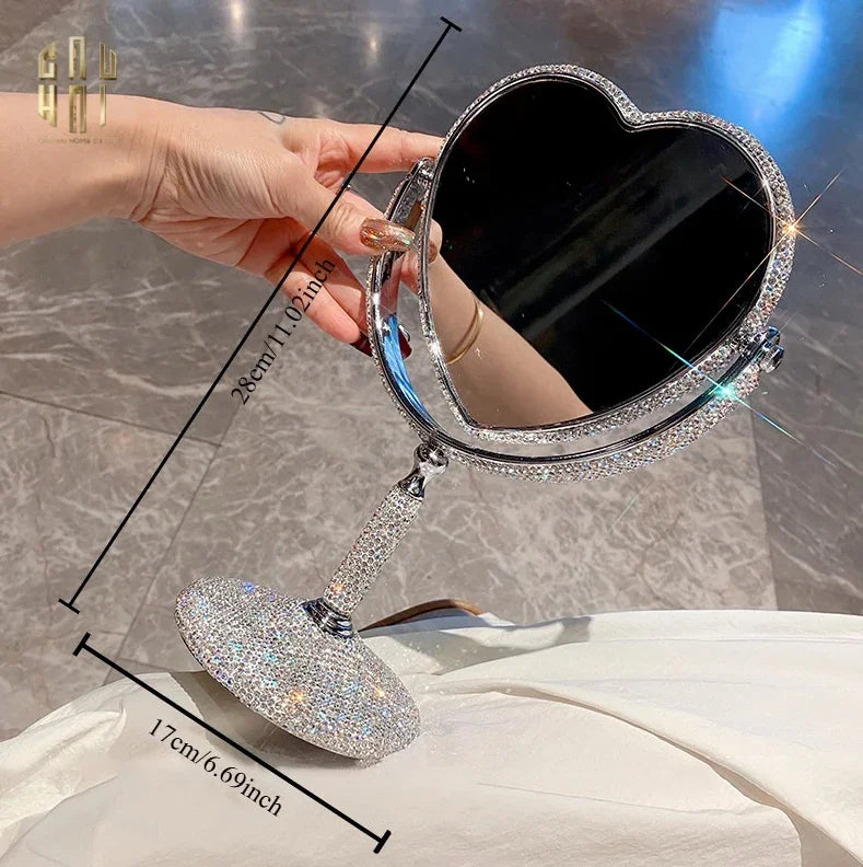 HAUTE FOLIE - GƯƠNG TRANG ĐIỂM d’AMOUR LOVE BLING BLING-CẬU HAI HOME DECOR