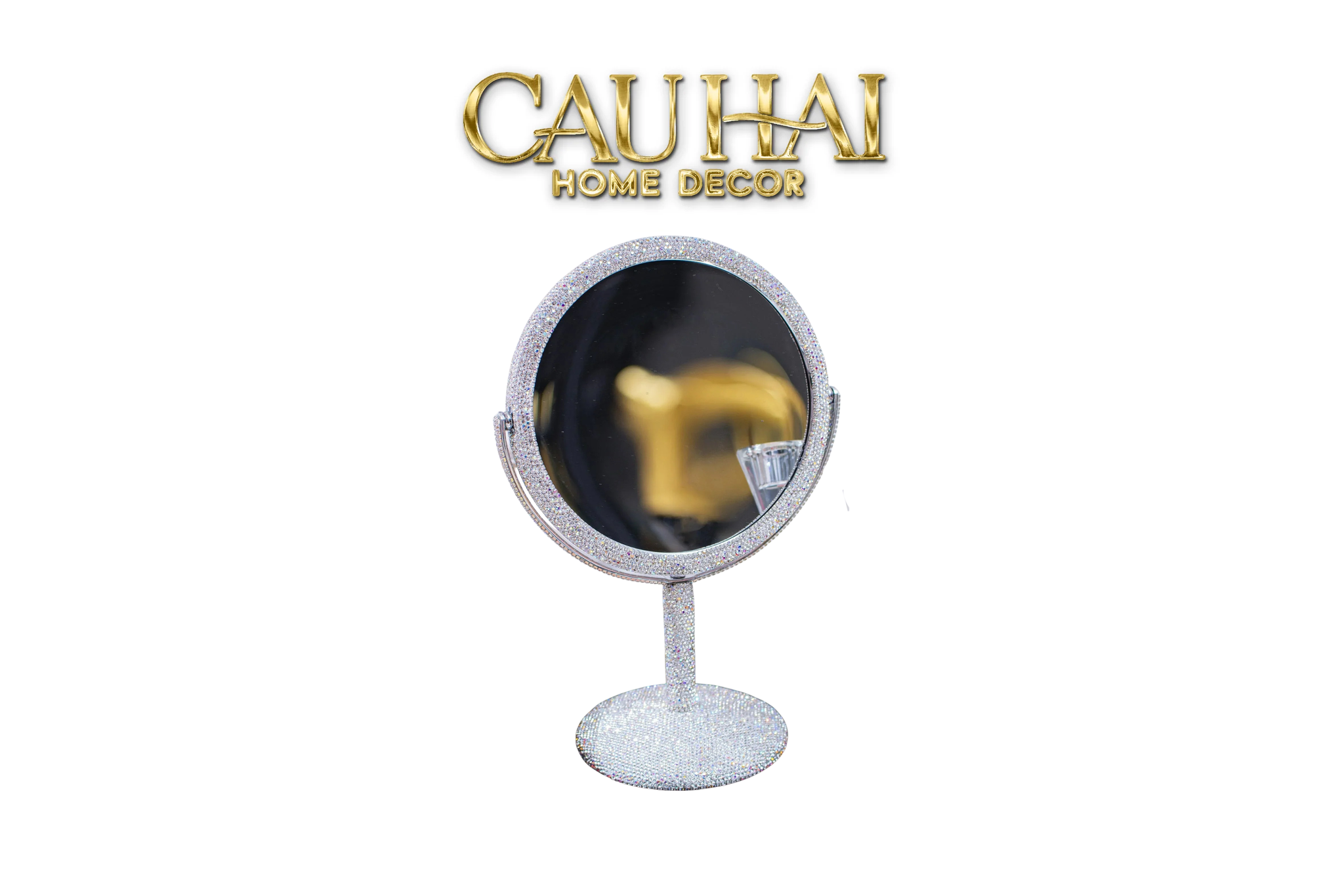 Haute Folie - Gương Trang Điểm Diamond Bling Bling-GƯƠNG TRANG ĐIỂM-CẬU HAI HOME DECOR