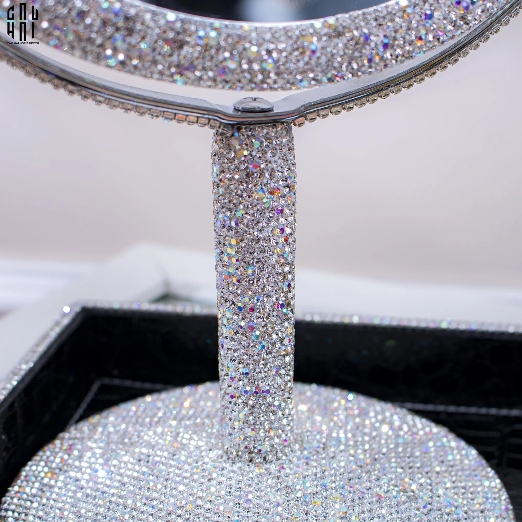 Haute Folie - Gương Trang Điểm Diamond Bling Bling-GƯƠNG TRANG ĐIỂM-CẬU HAI HOME DECOR