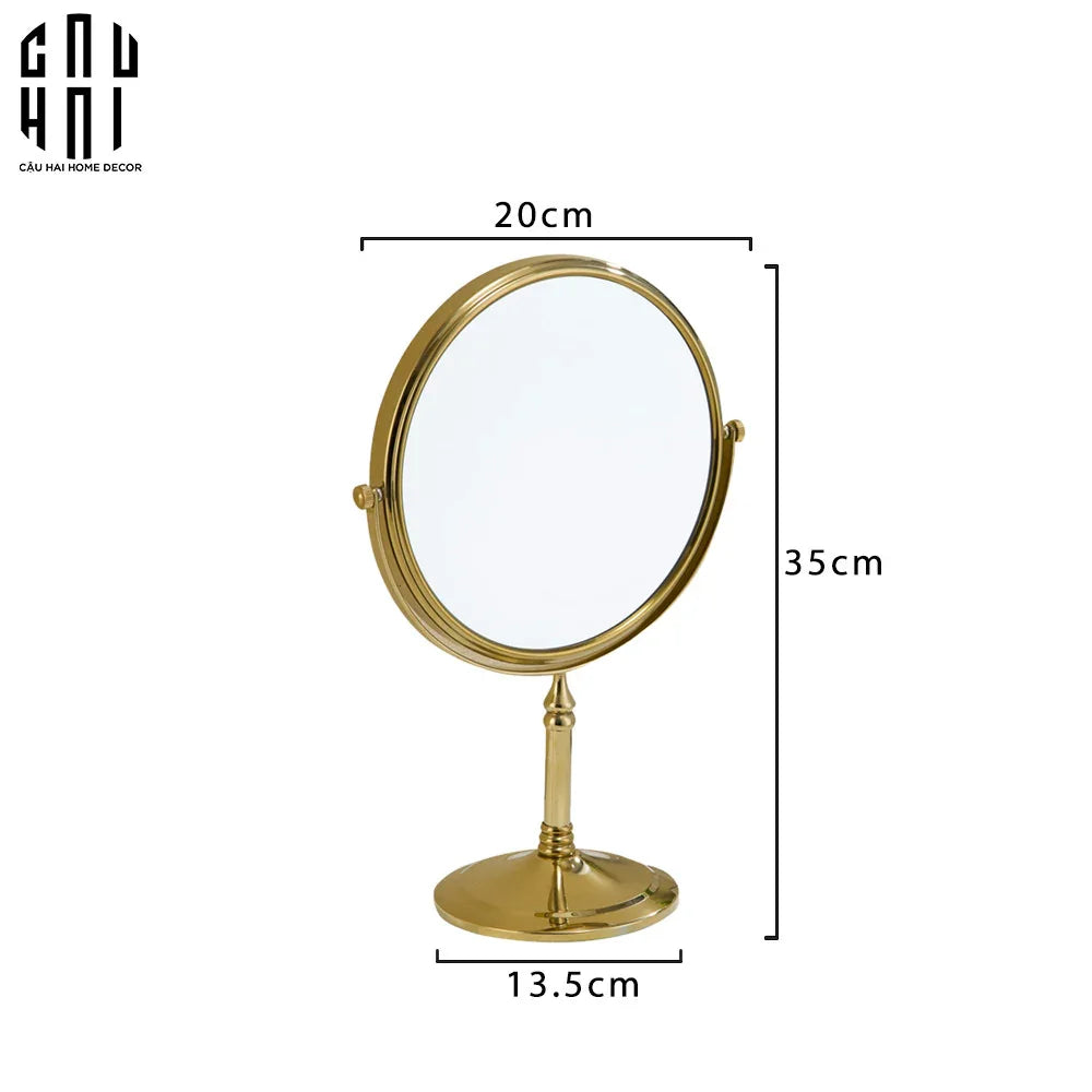 HAUTE FOLIE - GƯƠNG TRANG ĐIỂM GOLDEN ROSÁ FW25