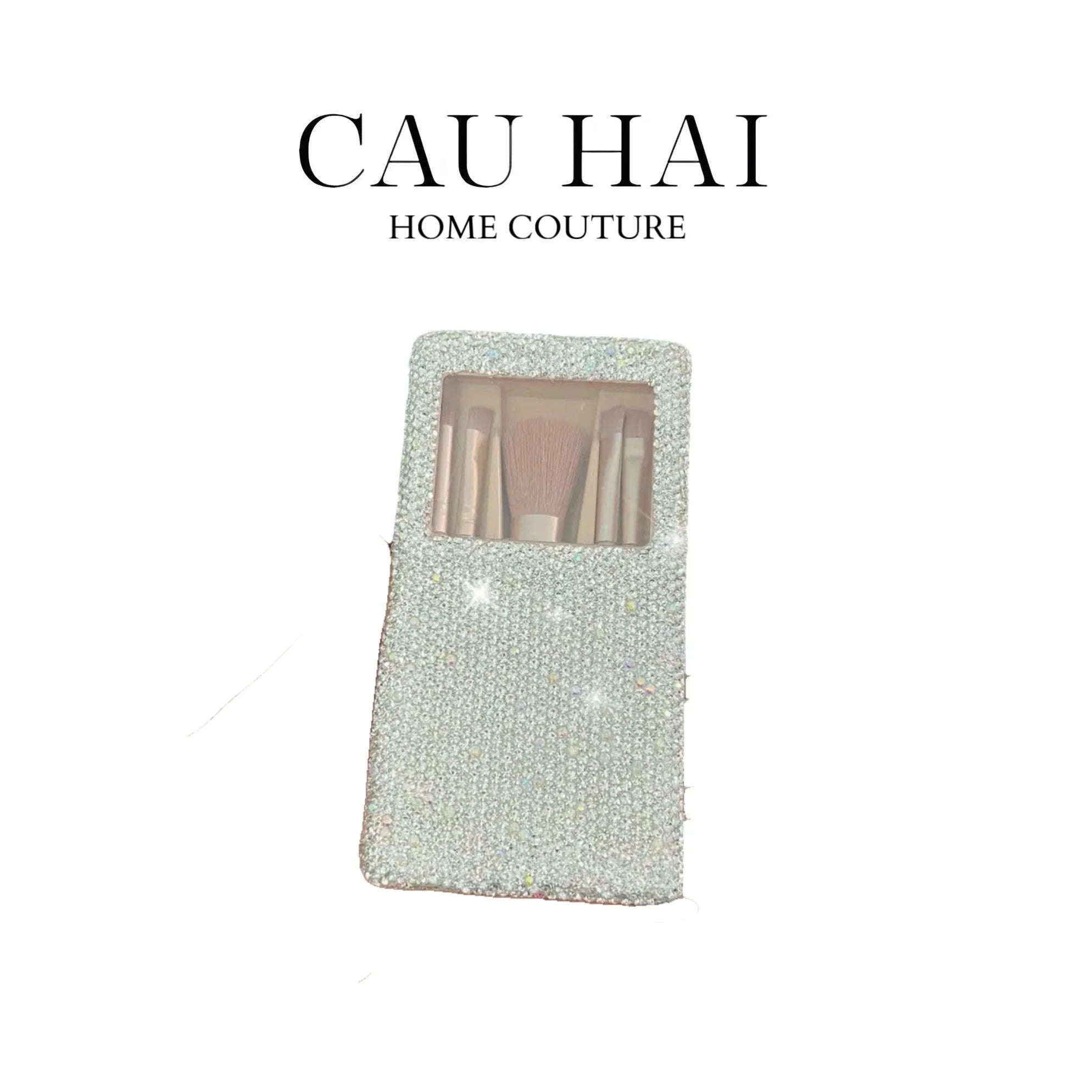 Haute Folie - Hộp Cọ Make Up On The Go Beauty Box Diamond Bling Bling - CẬU HAI HOME DECOR