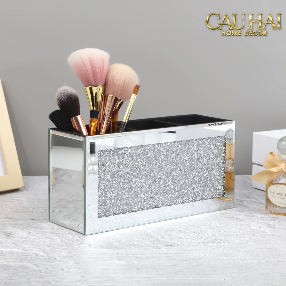 Haute Folie - Hộp Đựng 3 Ngăn Mirror Argente Bling Bling - CẬU HAI HOME DECOR