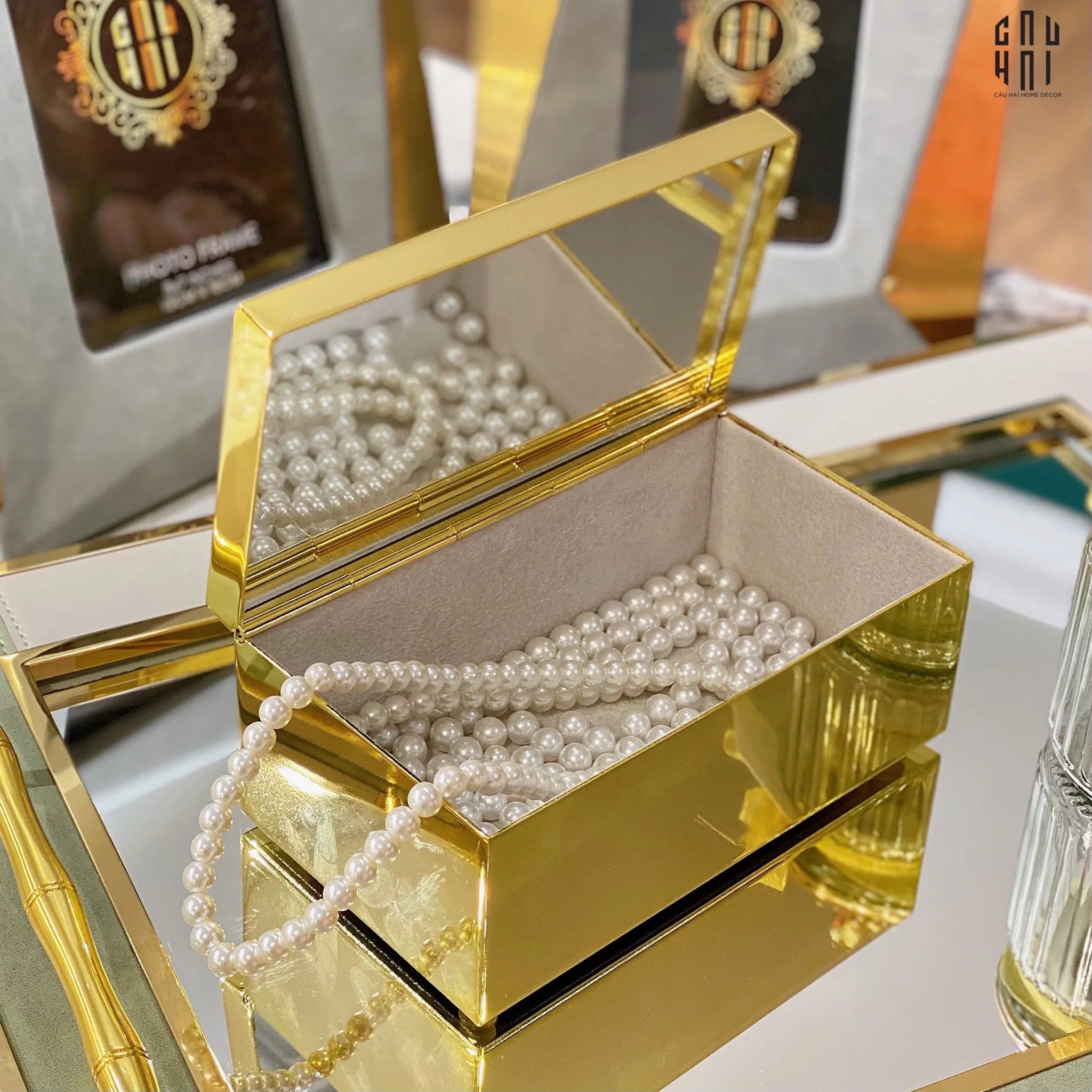 Haute Folie - Hộp Đựng Đa Năng - Briton Premium Ss25-HỘP TRANG SỨC-CẬU HAI HOME DECOR