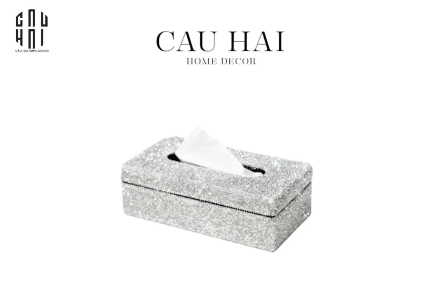 Haute Folie - Hộp Khăn Giấy Bling Bling - Linges Up - CẬU HAI HOME DECOR