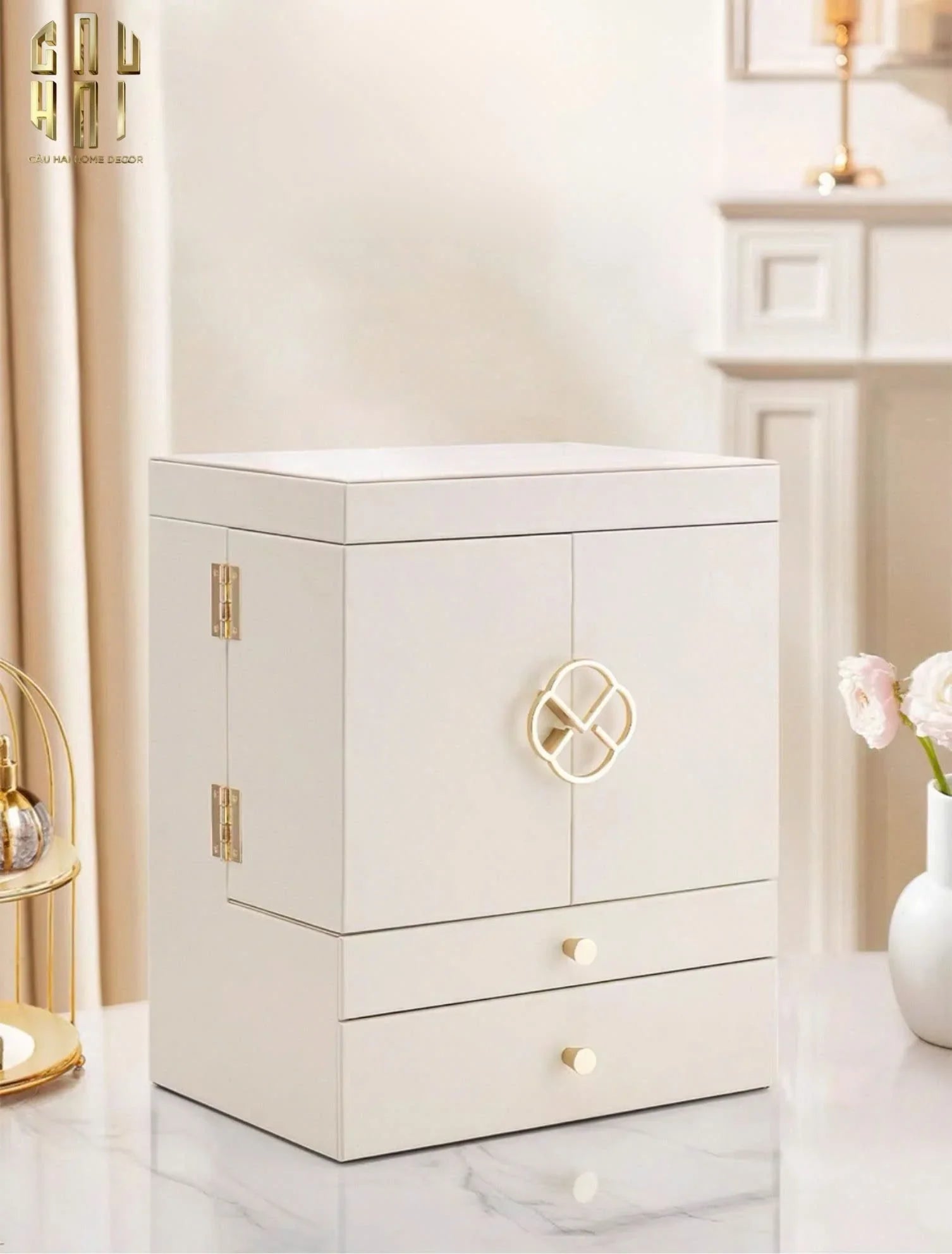 HAUTE FOLIE - HỘP TRANG SỨC DA - PREMIUM JEWELRY MANSION