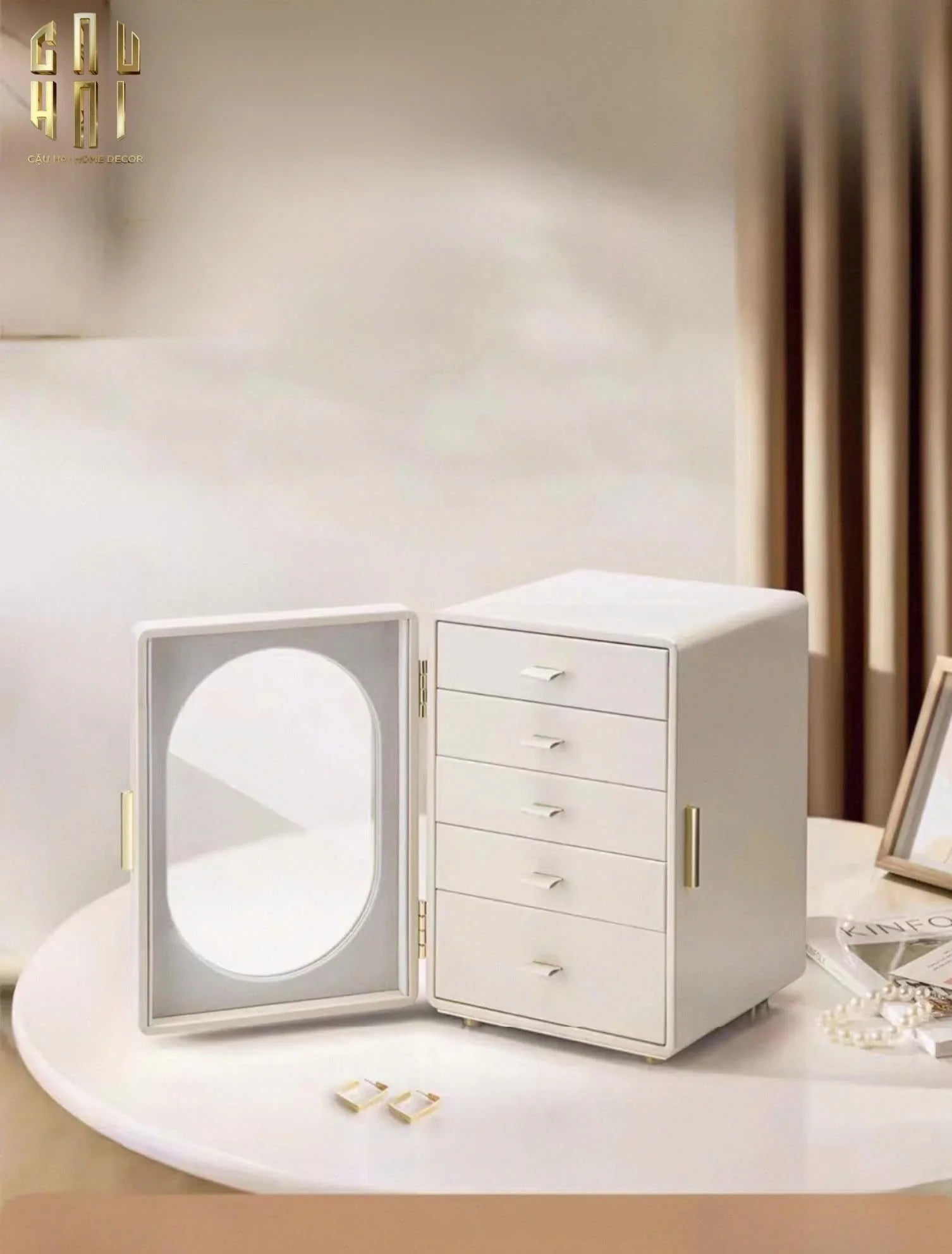 HAUTE FOLIE - HỘP TRANG SỨC JEWELRY PENTA - CLOSET