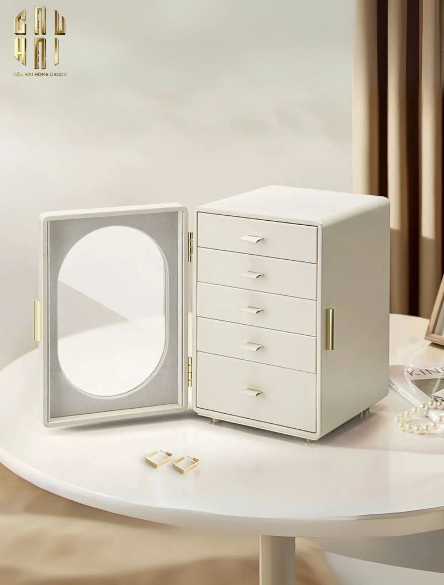 HAUTE FOLIE - HỘP TRANG SỨC JEWELRY PENTA - CLOSET
