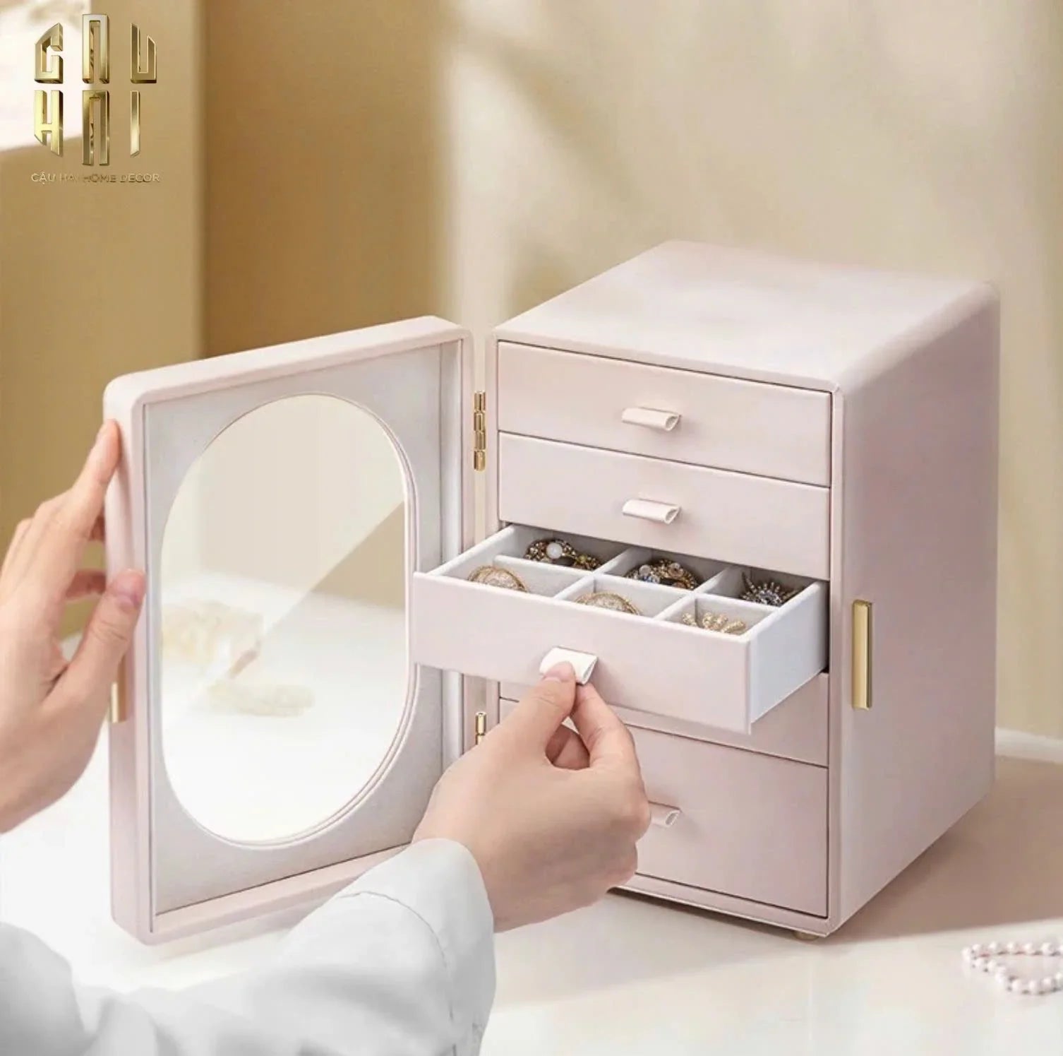 HAUTE FOLIE - HỘP TRANG SỨC JEWELRY PENTA - CLOSET