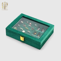 Haute Folie -Hộp Trang Sức Nhung Luxury Velvet Jade-HỘP TRANG SỨC-CẬU HAI HOME DECOR