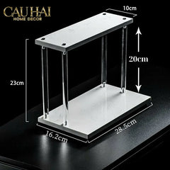 maison-couture-ke-da-marble-2-tang-acrylic-column-gabriel-double-tier-cau-hai-home-decor-5 - CẬU HAI HOME DECOR